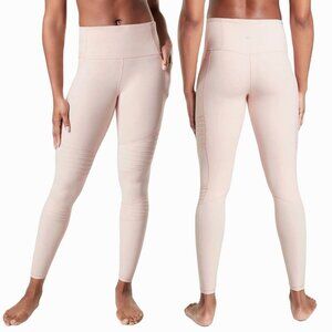 Athleta Inclination Moto Tight Leggings Size XS Orchid Pink Pockets High Rise